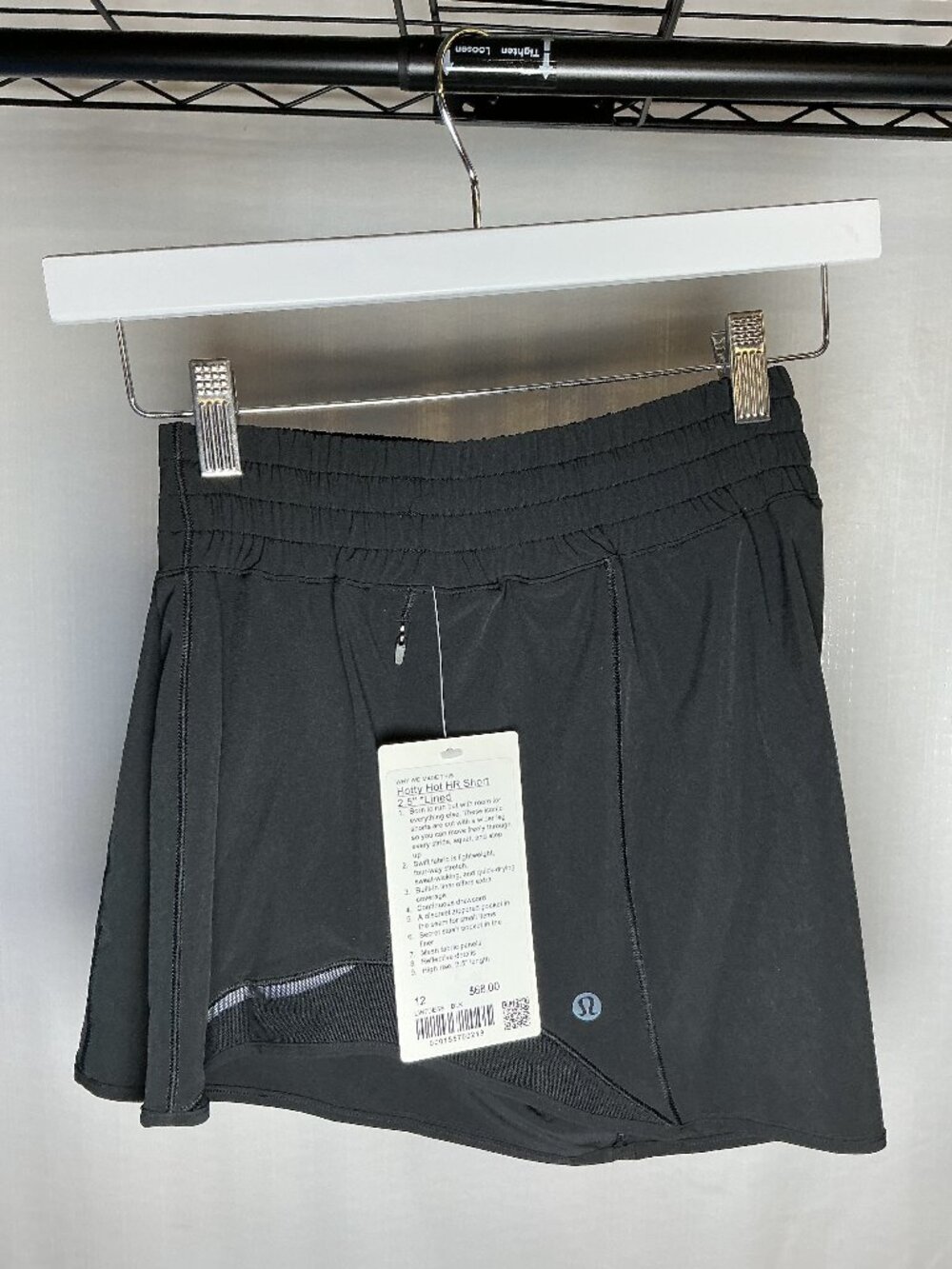 Hotty Hot High-Rise Lined Short 2.5" - Black